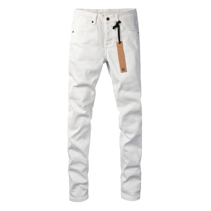 Effortless White Denim with a Simple and Elegant Design 3026