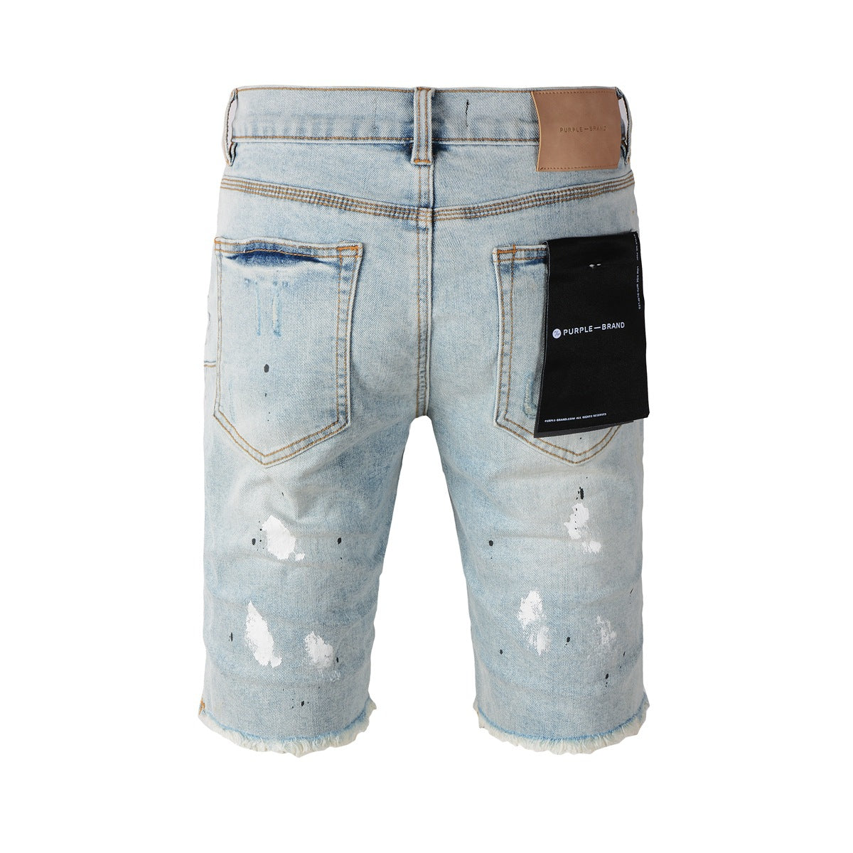 Nouveaux jeans pour hommes Splash Ink Vintage Jean Shorts 