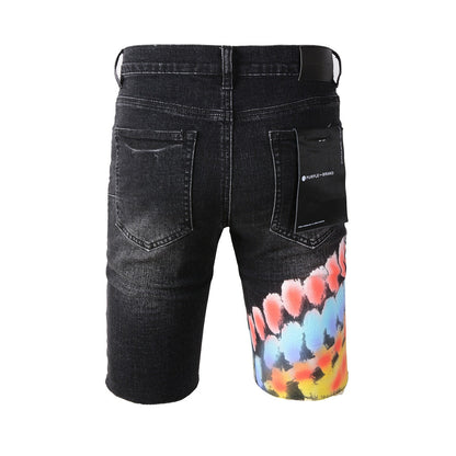 Shorts vaqueros negros 5085 con un diseño elegante para un look veraniego con estilo 