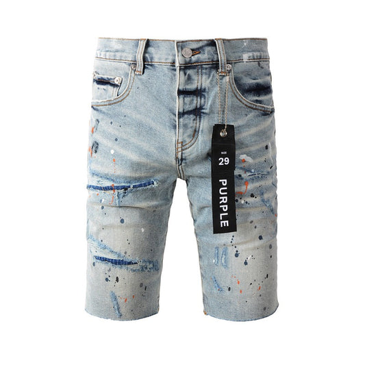 Short en jean bleu tendance 5071 avec une coupe moderne 