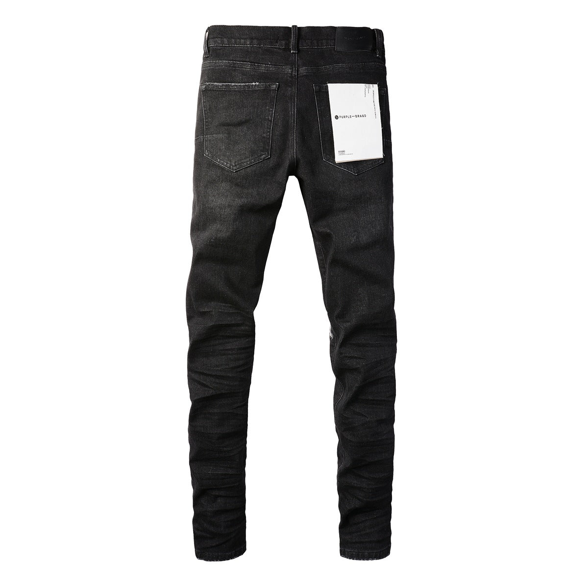 Black New Mens Ripped Jeans 9035