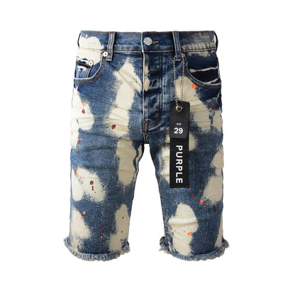 Short en jean bleu tendance 5090 avec une coupe moderne et confortable 