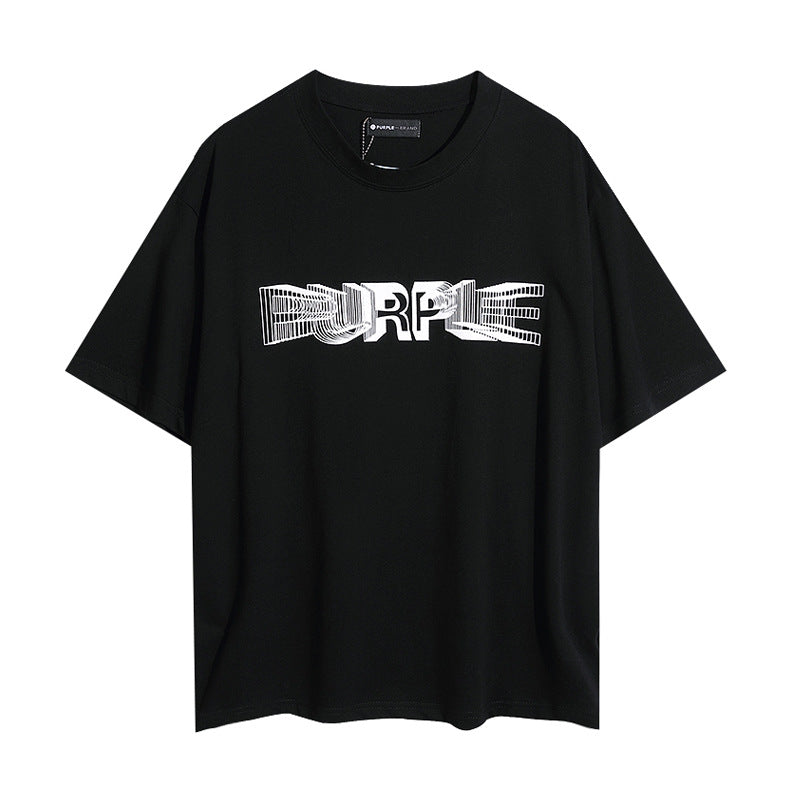 T-shirt Blanc Noir