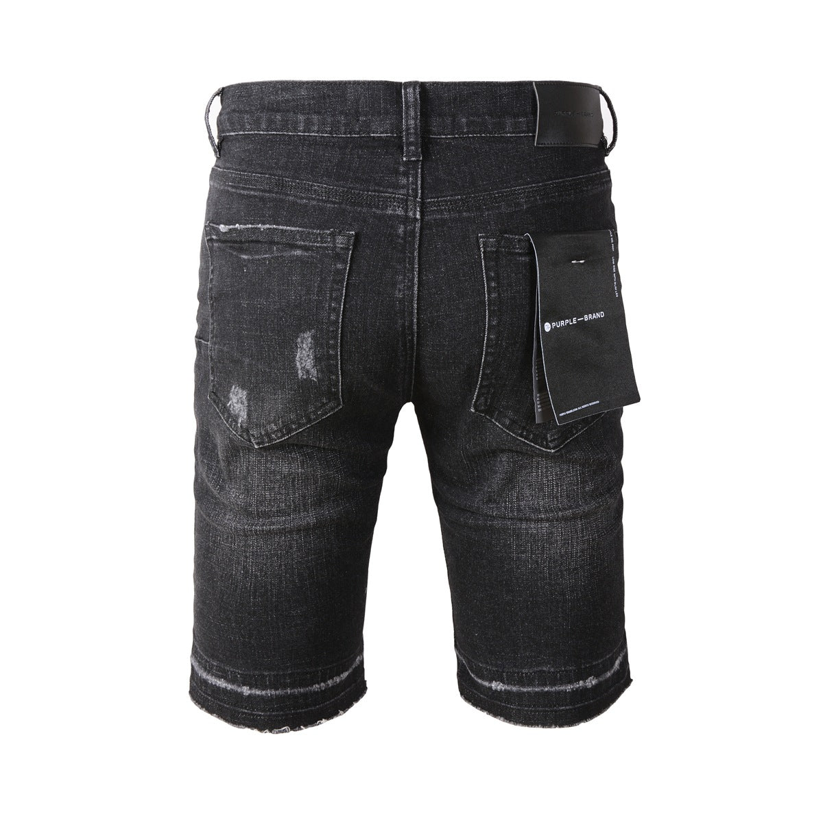 Short en jean noir tendance 5083 avec une coupe contemporaine 