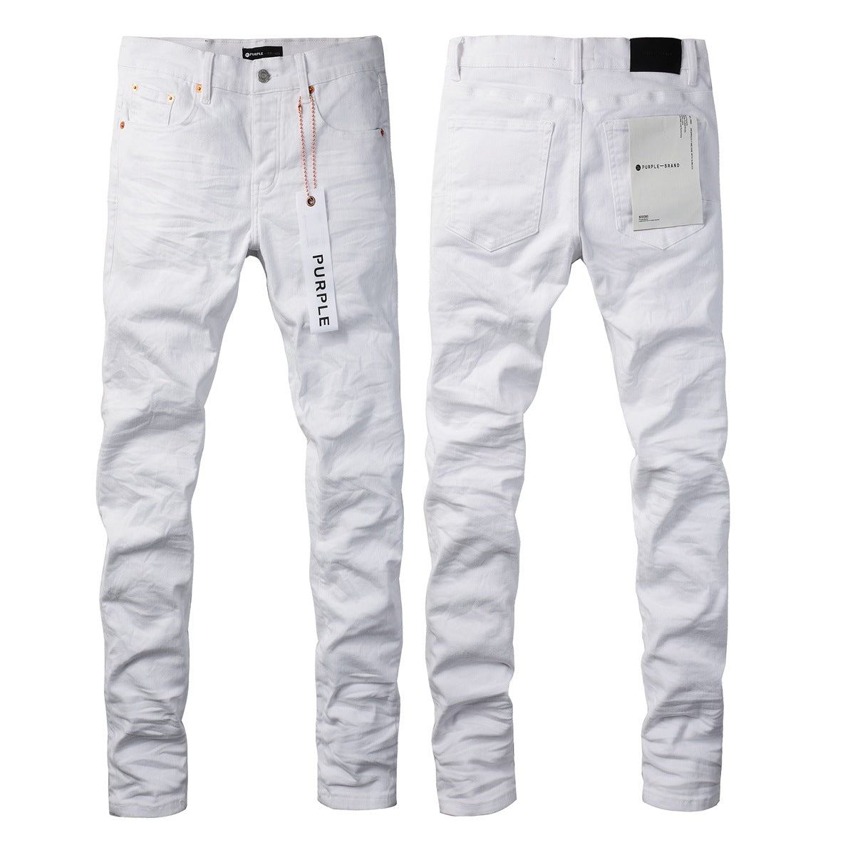 Pantalones vaqueros nuevos High Street Jeans blancos 9024