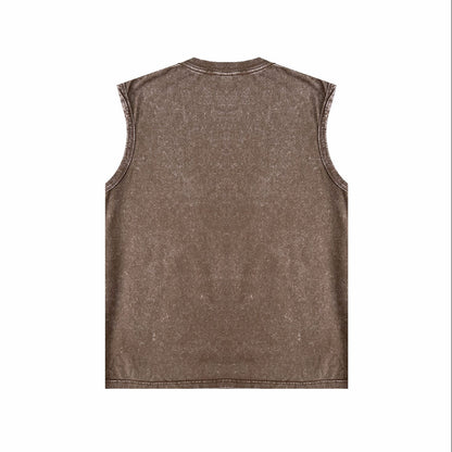 New Versatile Sleeveless T-Shirt Vest Perfect for Gym, Casual Outings, and Everyday Wear