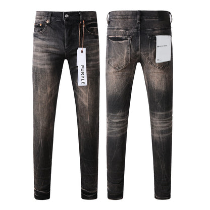 Jeans Homme Jeans Homme Pantalon Designer Noir Skinny Autocollants Délavé Clair Déchiré Moto 