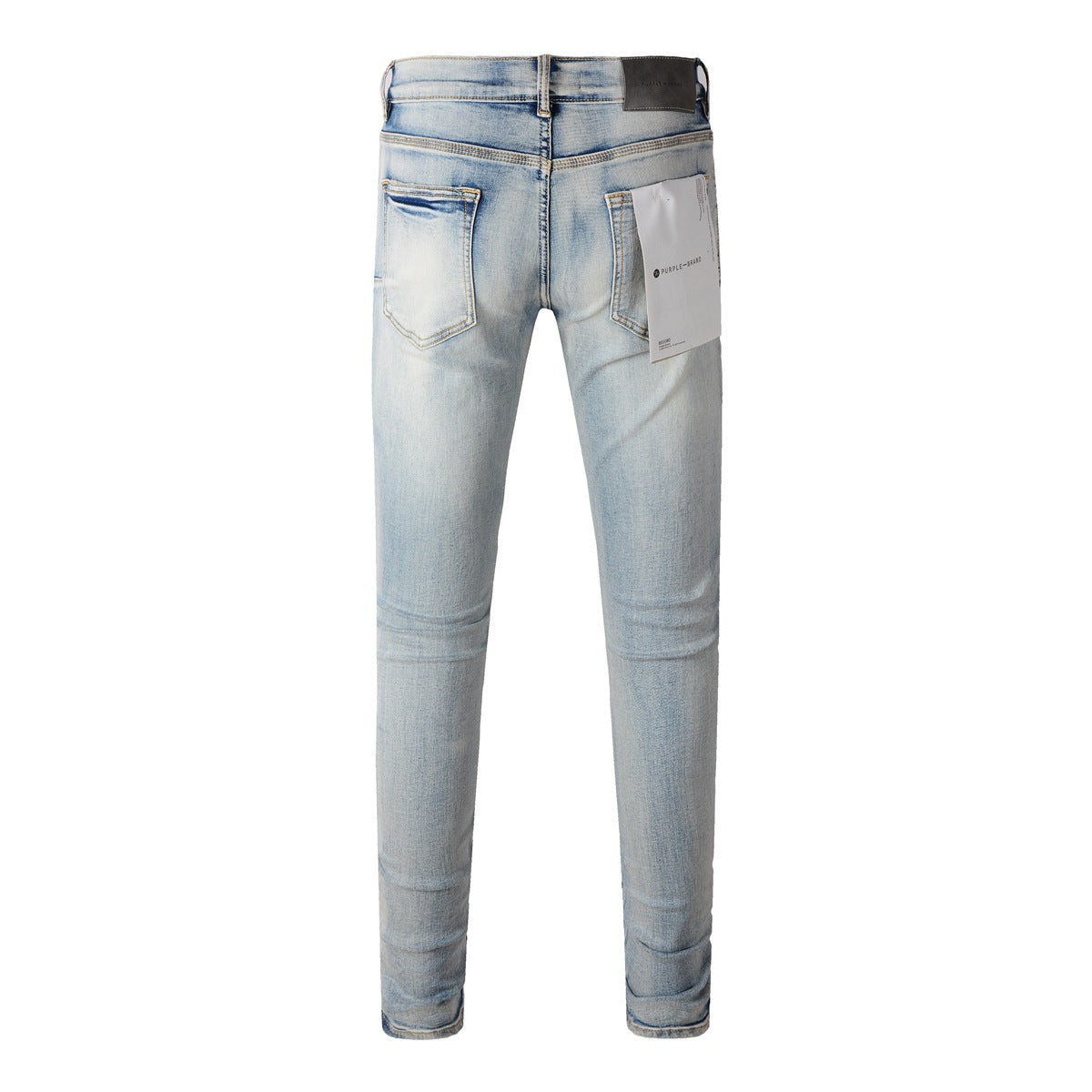 Nouveau jean bleu vintage déchiré