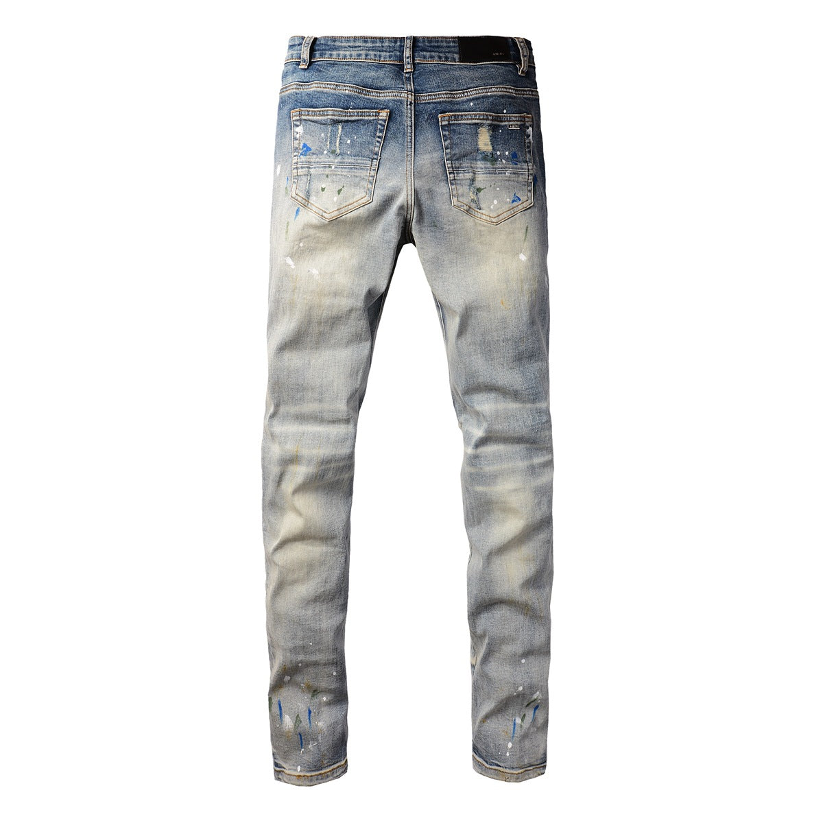 Nouveaux jeans pour hommes Splash Ink Jeans 