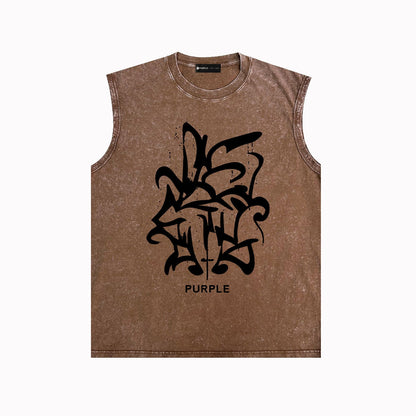 New Fashionable Sleeveless T-Shirt Vest that Pairs Perfectly with Jeans and Skirts