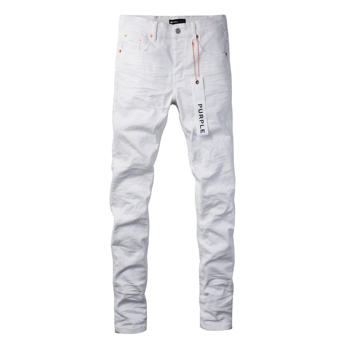 Pantalones vaqueros nuevos High Street Jeans blancos 9024