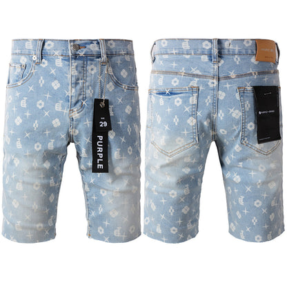 Short en jean bleu High Street 5089 avec un style moderne et un design unique 