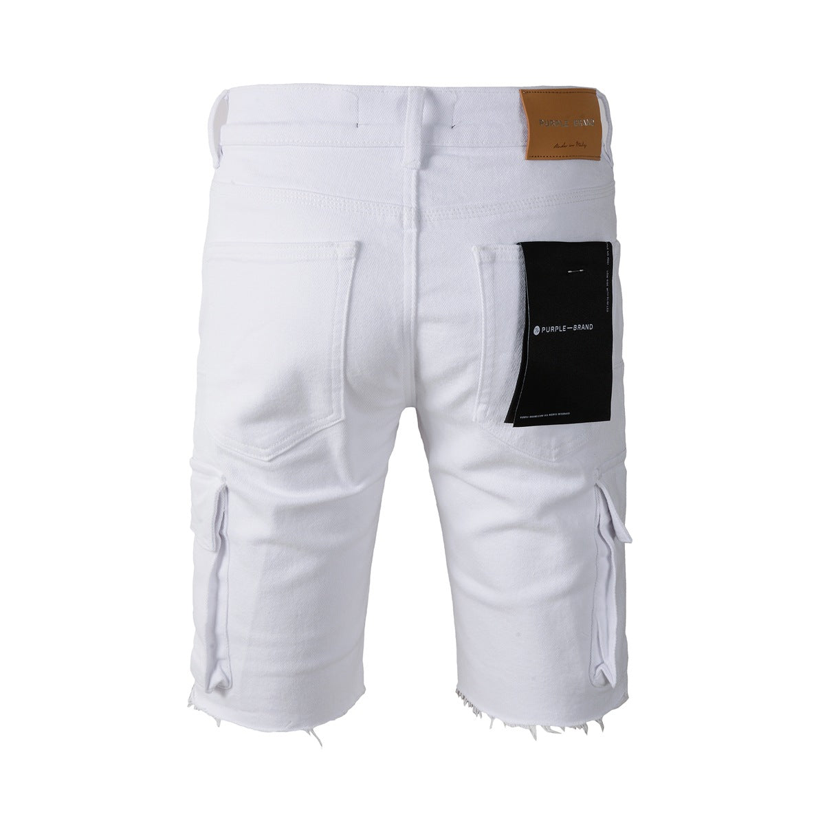 Shorts vaqueros blancos 5082 con estilo clásico y limpio 