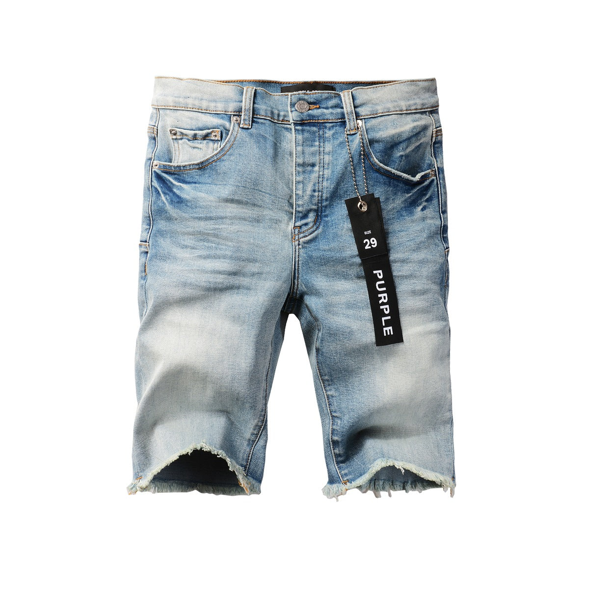 Shorts vaqueros azules 5016 con un corte moderno, perfectos para un elegante guardarropa de verano 