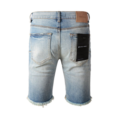 Shorts vaqueros azules 5016 con un corte moderno, perfectos para un elegante guardarropa de verano 