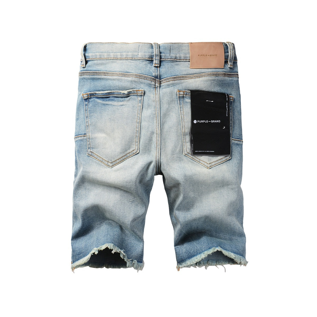 Shorts vaqueros azules 5016 con un corte moderno, perfectos para un elegante guardarropa de verano 