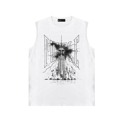 New Versatile Sleeveless T-Shirt Vest Combining Style and Comfort Perfect for Daily Casual and Layered Outfits