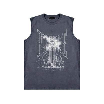 New Versatile Sleeveless T-Shirt Vest Combining Style and Comfort Perfect for Daily Casual and Layered Outfits